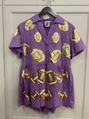 Queen Of Sparkles Romper